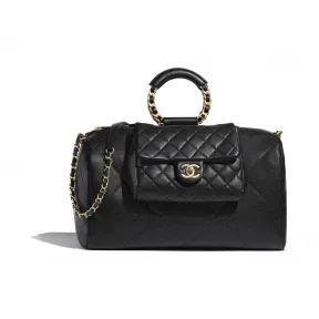 香奈儿/Chanel 黑. 大号保龄球包 AS1360_B01960_94305