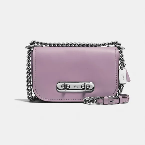 蔻驰/Coach 铬鞣皮革COACH SWAGGER 20单肩包 18858 SVNII