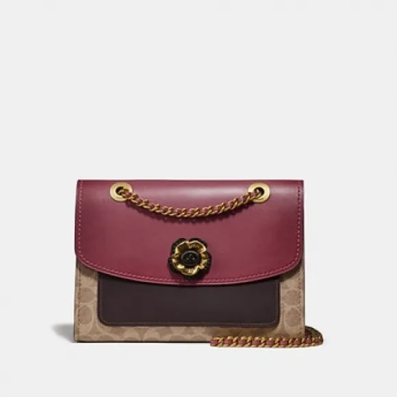 蔻驰/Coach Parker In Colorblock Signature Canvas79439B4Pex