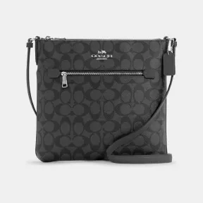 蔻驰/Coach Rowan 标志性帆布文件袋 C1554-SVTSQ