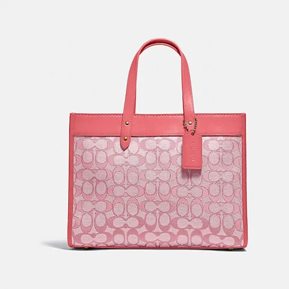蔻驰/Coach 经典标志提花FIELD 30号托特包 C3282-B4SBV