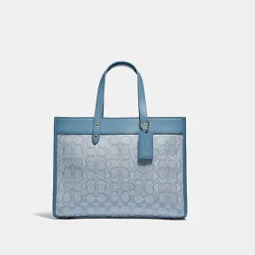 蔻驰/Coach 经典标志提花FIELD 30号托特包 C3282-B4SBX