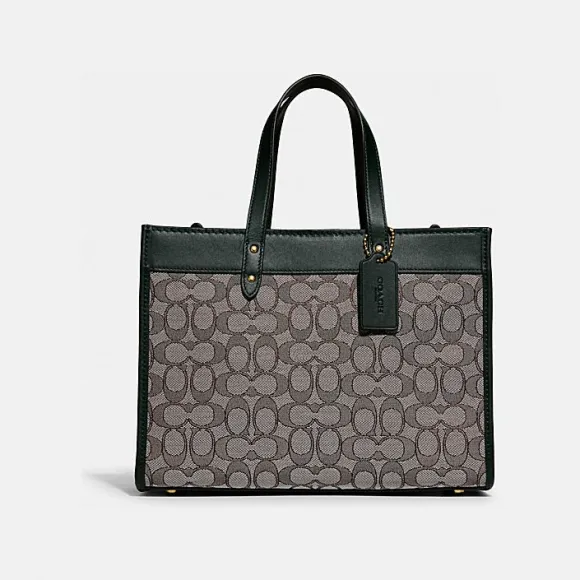 蔻驰/Coach  经典标志提花FIELD 30号托特包 C3282-B4SZU