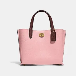 蔻驰/Coach  拼色WILLOW 24号托特包 C8561-B4VI6