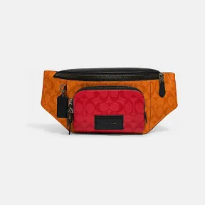 蔻驰/Coach 色块经典标志TRACK腰包 C9892-QBUBR