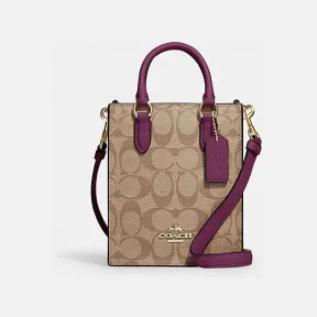 蔻驰/Coach 经典标志N/S迷你托特包 CJ494-IMRSF