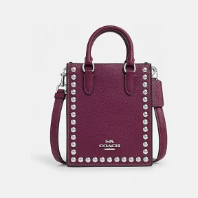 蔻驰/Coach 铆钉N/S迷你托特包 CM248-SVRPS