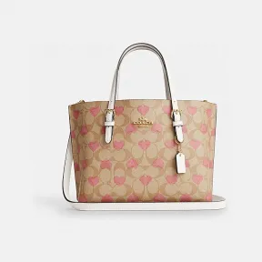 蔻驰/Coach 经典标志爱心印花MOLLIE 25号托特包 CP057-IMOTV