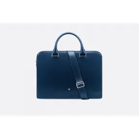 迪奥/Dior 蓝色软木饰面小牛皮公文包  1ABBR121YHT H00E