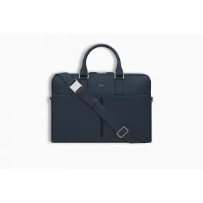 迪奥/Dior 蓝色粒面触感小牛皮文件夹 1DSBR037XXW H17E