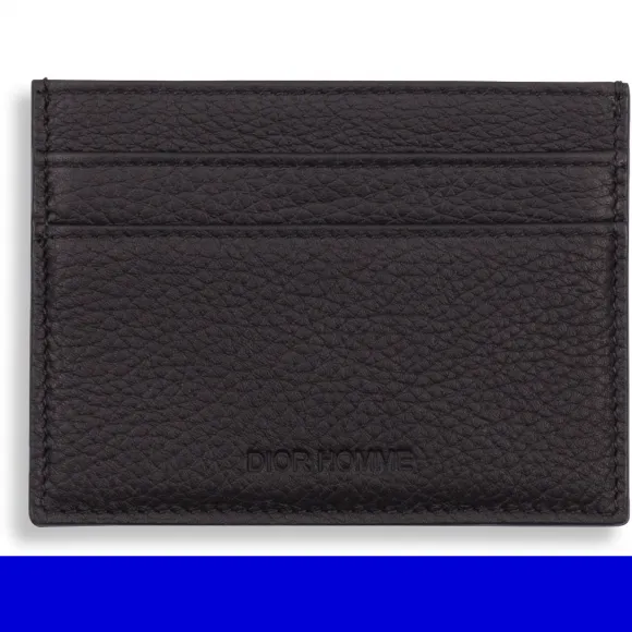 迪奥/Dior 黑色粒面触感小牛皮卡套 2DSCH001TAB H900