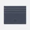 迪奥/Dior 卡夹 海军蓝色粒面牛皮革CD Icon标志 2ESCH135CDI_H10B_TU