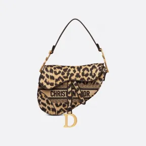 迪奥/Dior 马鞍包 米色 Mizza 图案刺绣 M0446CRHM_M918_TU