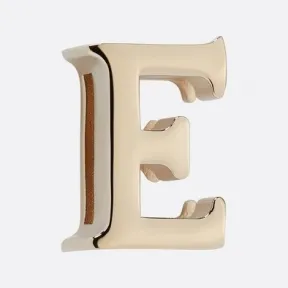 迪奥/Dior My ABCDior“E”字母徽章 浅金色饰面金属 S9170OMET_M196_TU