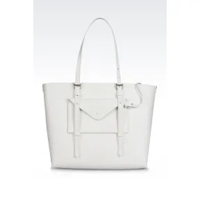 乔治阿玛尼/Giorgio Armani 纹理牛皮购物袋 45333266HM