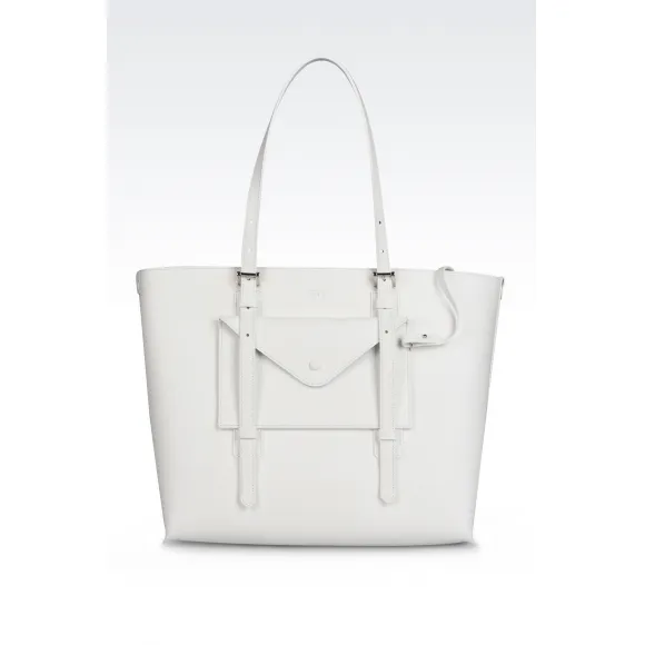 乔治阿玛尼/Giorgio Armani 纹理牛皮购物袋 45333266HM