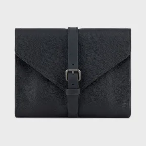 乔治阿玛尼/Giorgio Armani 皮革文件夹带搭扣 45477465cw