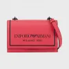 安普里奥·阿玛尼/Emporio Armani 链条肩带皮革单肩包 45486196nw