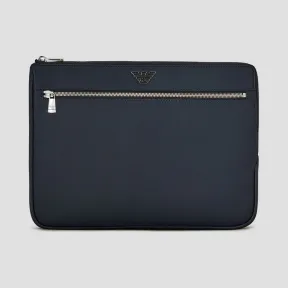 安普里奥·阿玛尼/Emporio Armani 带前袋和徽标的 PVC 文件夹 45452679ge