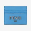 芬迪/Fendi 经典卡夹-浅蓝色皮革卡夹-男士卡夹 7M0164ALA8F1KAL 8056582866314
