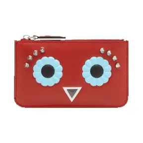 芬迪/Fendi 女士红色钥匙包小牛皮小型皮具 8AP151 9JR F09KQ