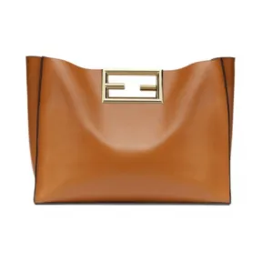 芬迪/Fendi Fendi Way 大号 - 棕色皮包 8BH392AAIWF0NYJ 8056867452386