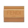 芬迪/Fendi Fendi Roma卡夹 - 米色皮质卡包 8M0423AAYZF15KR