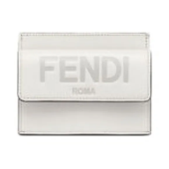 芬迪/Fendi 浅灰色卡夹-女士皮夹-FENDI芬迪中国官网 8M0423AAYZF1C76-8054321441464