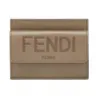 芬迪/Fendi 卡夹 - 灰色皮质卡片套 8M0423AAYZF1F1M 8056867307761