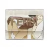 芬迪/Fendi 卡片套 布料 白色 8M0423AK60F1GF8 8054321433513