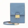 芬迪/Fendi 浅蓝色皮质迷你手袋 8M0436A5DYF1A1U