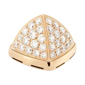 斐登/Fred 18k黄金凸圆形主石，镶嵌钻石 4B0781