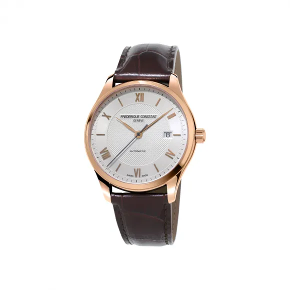康斯登/Frederique Constant 百年典雅焯见自动上链腕表 40MM 不锈钢镀玫瑰金色 自动机械机芯 FC-303MV5B4