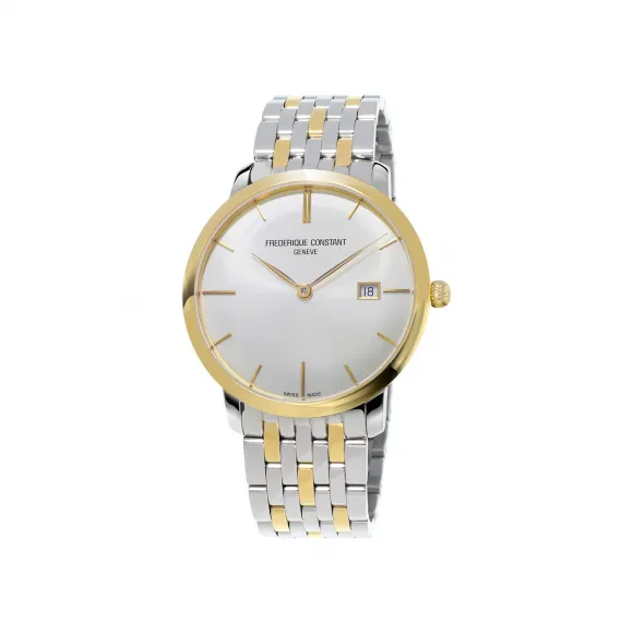 康斯登/Frederique Constant 超薄自动腕表 40MM 镀金不锈钢 自动机械机芯 FC-306V4S3B2