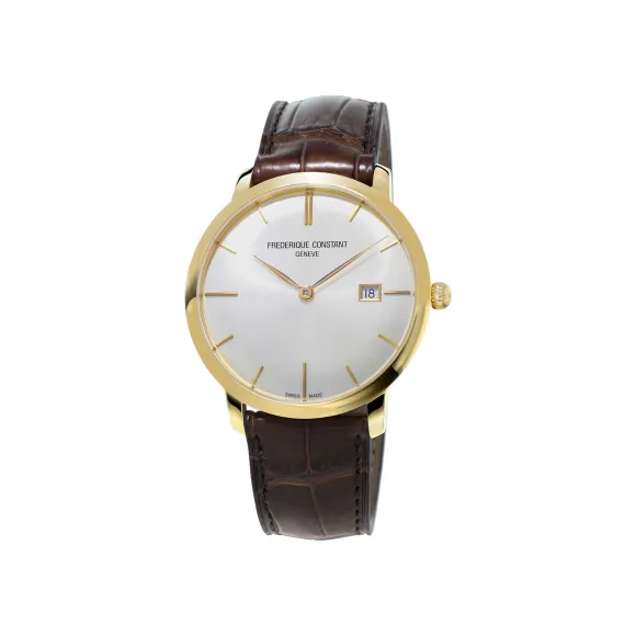 康斯登/Frederique Constant 超薄自动腕表 40MM 镀金不锈钢 自动机械机芯 FC-306V4S5