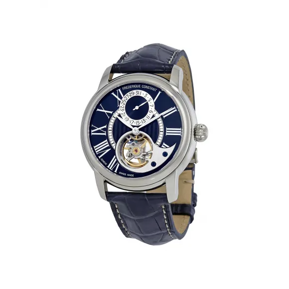 康斯登/Frederique Constant 自家机芯心跳腕表 42MM 抛光不锈钢 自动机械机芯 FC-941NS4H6
