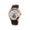 康斯登/Frederique Constant 自家机芯经典陀飞轮万年历腕表 42MM 不锈钢镀玫瑰金色 自动机械机芯 FC-975MC4H4