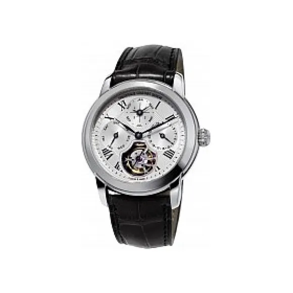 康斯登/Frederique Constant 自家机芯陀飞轮万年历腕表 42MM 抛光精钢 自动机械机芯 FC-975MC4H6