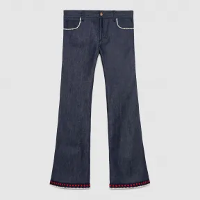 古驰/Gucci 牛仔喇叭裤 419719 XR171 4832