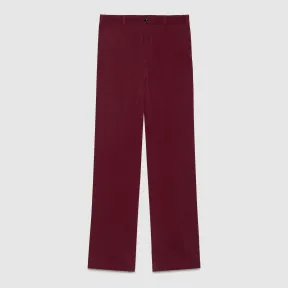 古驰/Gucci 复古羊毛微喇叭裤 421806 Z529B 5000