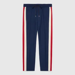 古驰/Gucci 条纹羊毛七分裤 493714 Z6903 4332