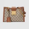 古驰/Gucci Padlock系列小号GG肩背包 498156-KHNKG-8534