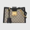 古驰/Gucci Padlock系列小号GG肩背包 498156-KHNKG-9769
