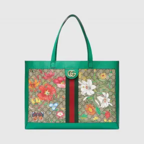 古驰/Gucci 官网专享Ophidia系列GG花卉中号购物袋 547947_HWHAE_8709