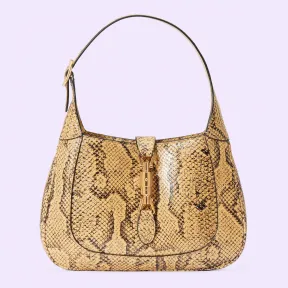 古驰/Gucci Jackie 1961 小号金属蟒蛇皮包 636709-EAAGR-7105