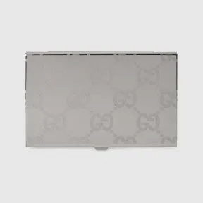 古驰/Gucci 钯金色调金属GG卡片夹 752032-I1600-8926