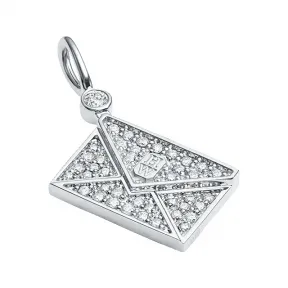 海瑞温斯顿/HarryWinston Charms With Love 铂金钻石坠饰 CMDPRDPAWLV