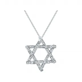 海瑞温斯顿/HarryWinston Symbols花式切工钻石戴维之星坠饰 PEDPRESDTRF