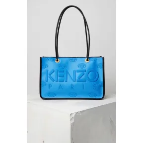 凯卓/Kenzo 女士 蓝色 皮包 kombo手提袋 F752SA405F09.67.TU