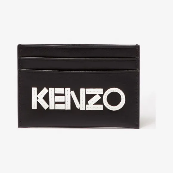 凯卓/Kenzo 黑色 卡夹 徽标皮革卡夹 F955PM500L46.99.TU